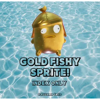 GOLD FISHY SPRITE! INDEX ONLY!