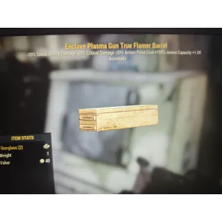 ENCLAVE True flamer barrel