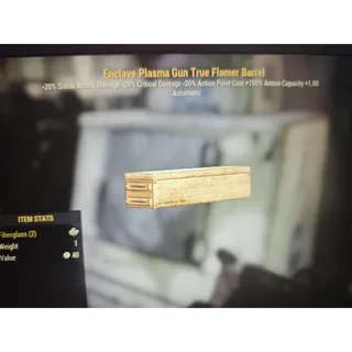 ENCLAVE True flamer barrel