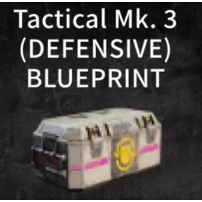 ARC Raiders Tactical Mk.3 (Defensive）blueprint