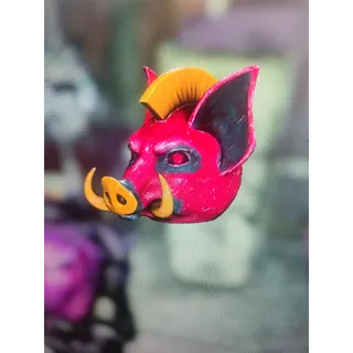Glowing Pig Mask
