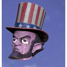 GLOWING ABE MASK