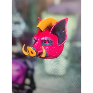 Glowing Pig Mask