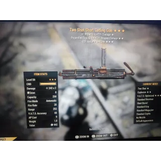 two exp-35GATLING GUN