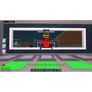 cursed festive lucky block 