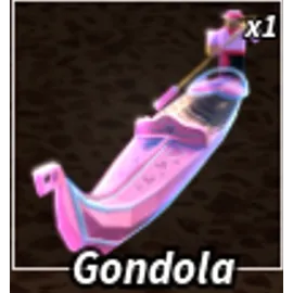 GONDOLA BOAT - FISCH