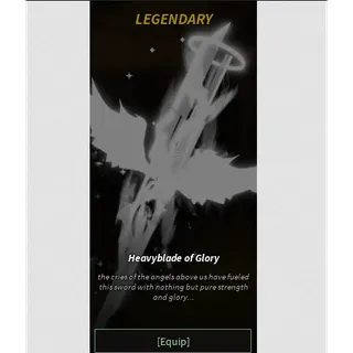 HEAVYBLADE OF GLORY - TRYHARD ROD SKIN - INSTAN DELIVERY