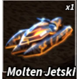 MOLTEN JETSKI - FISCH BOAT