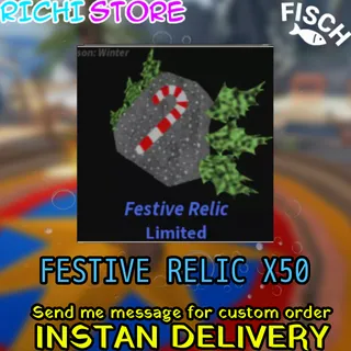 FESTIVE RELIC X50 - FISCH