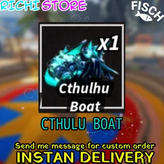 CTHULU BOAT - FISCH
