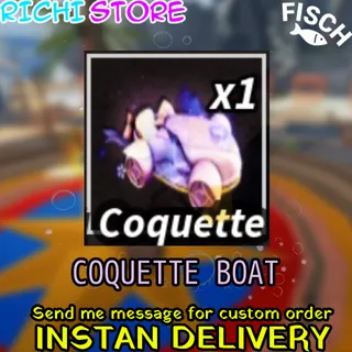 COQUETTE BOAT - FISCH