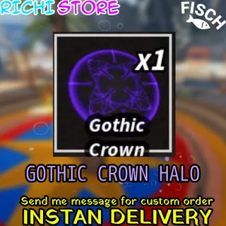 GOTHIC CROWN HALO - FISCH [RGB] COLOR