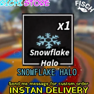 SNOWFLAKE HALO - FISCH [RGB] COLOR