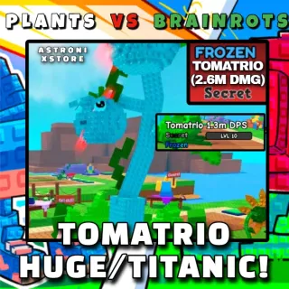 TOMATRIO 2.6M DMG | MAX LVL | PLANTS VS BRAINROTS