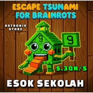 5x ESOK SEKOLAH | 5.3Qn/s