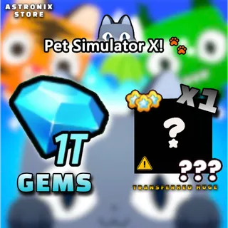 1T GEMS | PET SIMULATOR X | FREE 1 HUGE