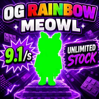 🌈 OG Rainbow Meowl | 9.1/s ⚡