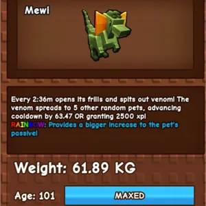 Rbh dilo 61kg Age 101