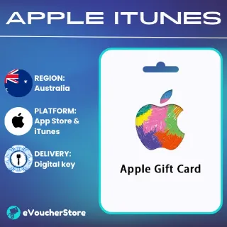 Apple iTunes Gift Card 10 AUD Australia