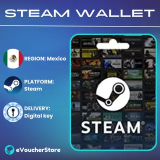 Steam Wallet Card 200 MXN Steam Key MEXICO