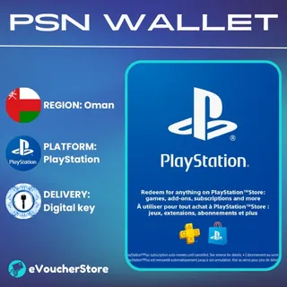 PlayStation Wallet 20 USD PSN Key Oman