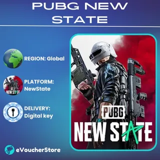 PUBG New State 1500 NC+80 Bonus Key GLOBAL