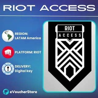 Riot Access Code 50 USD Riot Key LATAM Region