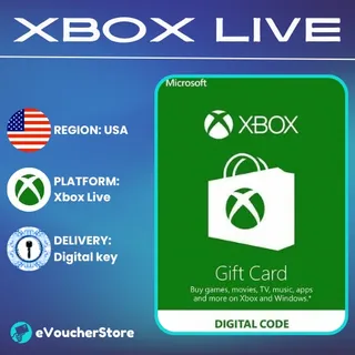 XBOX Live Gift Card 5 USD Key UNITED STATES