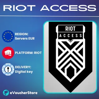 Riot Access Code 35 EUR Riot Key Servers EUR