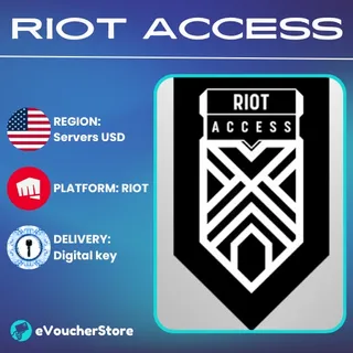 Riot Access Code 100 USD Riot Key Servers USA