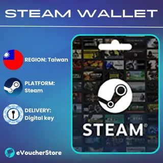Steam Wallet Card 200 TWD Steam Key TAIWAN