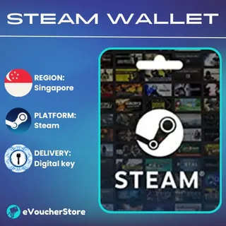 Steam Wallet Card 10 SGD Steam Key SINGAPORE