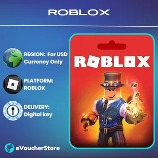 Roblox Gift Card $25 For USD Currency Only
