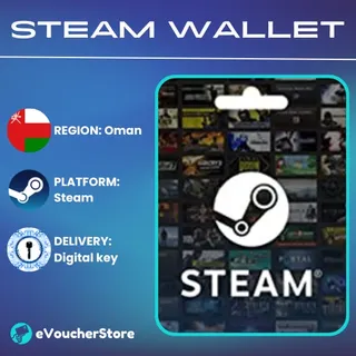 Steam Wallet Card 10 USD Steam Key Oman
