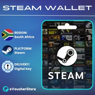 Steam Wallet Card 150 ZAR Steam Key ZA