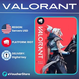 Valorant 50 USD Riot Key Servers USA