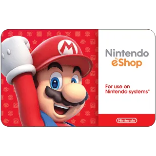 €50.00 Nintendo eShop Europe