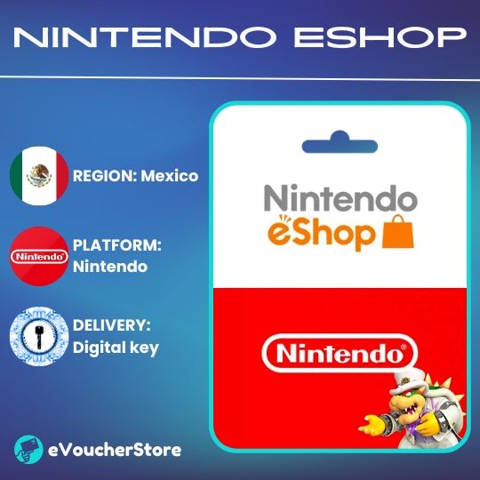 Nintendo Card 500 MXN Nintendo Key MEXICO Nintendo