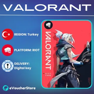 Valorant 485 VP Riot Key TURKEY