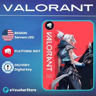 Valorant 5 USD Riot Key Servers USA