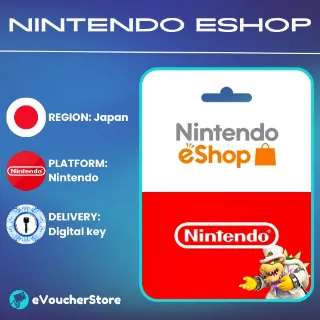 Nintendo eShop Card JPY 500 YEN Nintendo eShop JAPAN