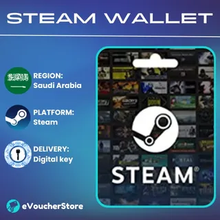 Steam Wallet Card 100 SAR Steam Key KSA