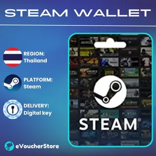 Steam Wallet Card 350 THB Steam Key THAILAND