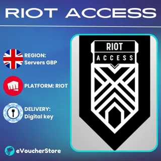 Riot Access Code 100 GBP Riot Key Servers GBP