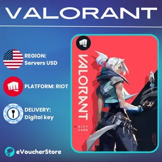 Valorant 35 USD Riot Key Servers USA