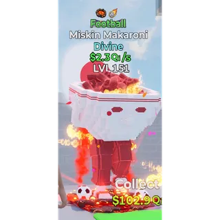 Football Miskini Makaroni