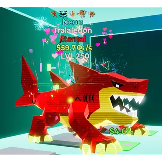 Neon Tralaledon 59.7Qi/s (5 Traits)