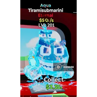 Aqua Tiramisubmarini 5Qi/s