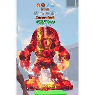 Lava Titanocchio 23.7Qi/s (4 traits)