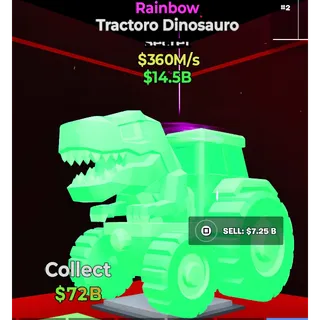 Rainbow Tractoro Dinosauro 360M/s